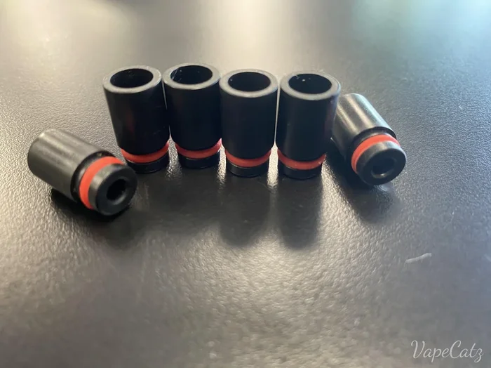 510 Black Plastic Short Tip – set of 2 C16