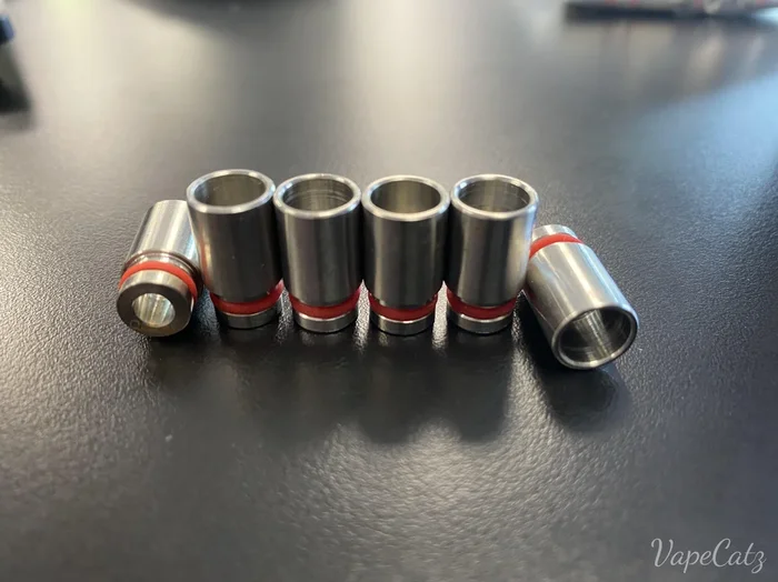 510 Stainless Steel Tube Short Drip Tip – Set of 2 R2