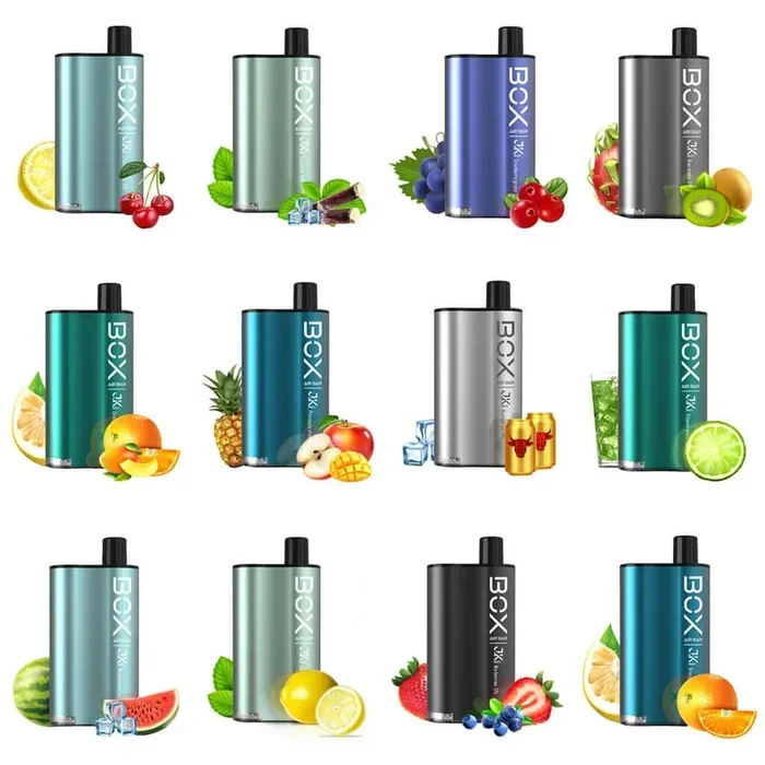 AIRBAR BOX 3000 PUFFS DISPOSABLE VAPE (1 COUNT) 15% OFF WITH PURCHASE OF 2 OR MORE. 30% OFF WITH PURCHASE OF 10