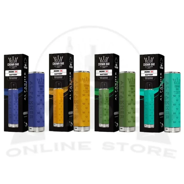 Al Fakher Crown Bar Mini 3K Battery Case