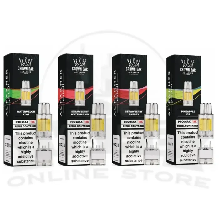 Al Fakher Crown Bar Pro Max 12K Puff Pods