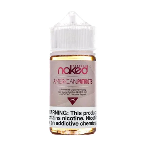 American Patriots by Naked 100 Tobacco 60ml