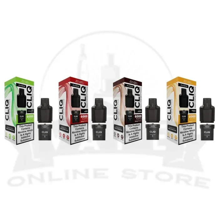 Avomi Cliq Prefilled Replacement PodsElectronic Cigarettes
