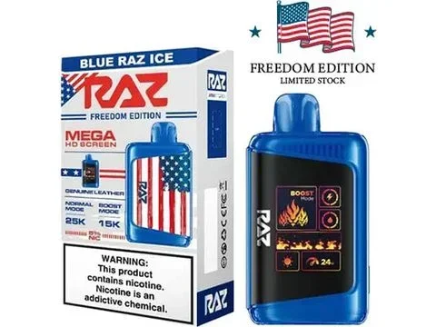 Blue Raz Ice – RAZ DC25000 (Freedom Edition)