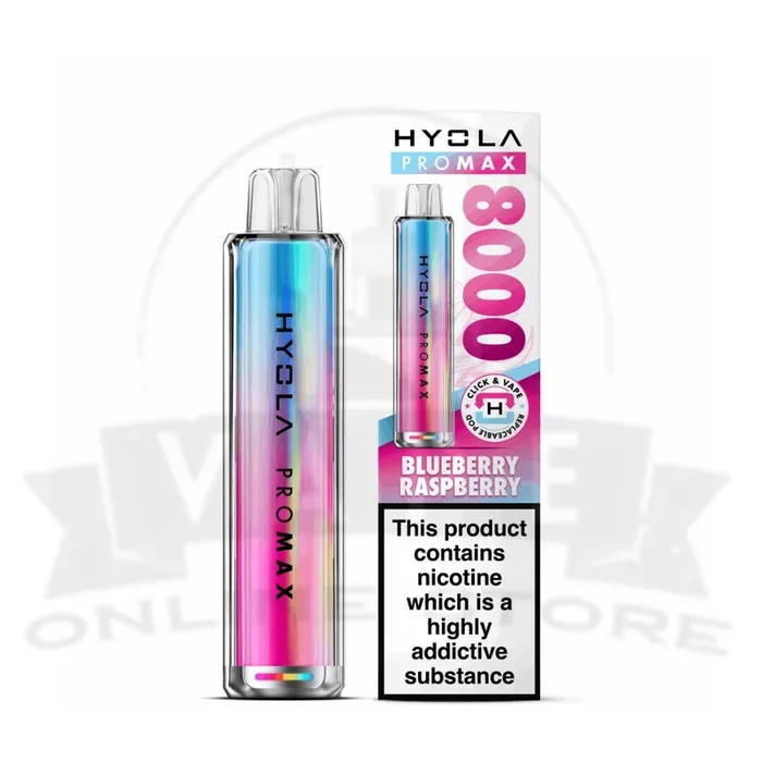 Blueberry Raspberry Hyola Pro Max 8000 Prefilled Pod Kit