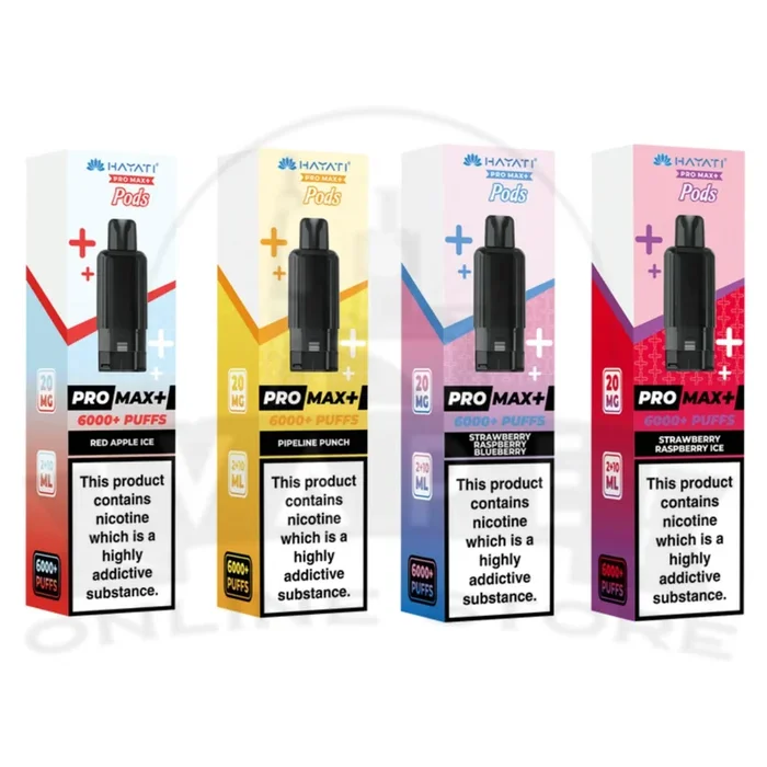 Box of 10 Hayati Pro Max Plus 6000 Pods | Free Delivery