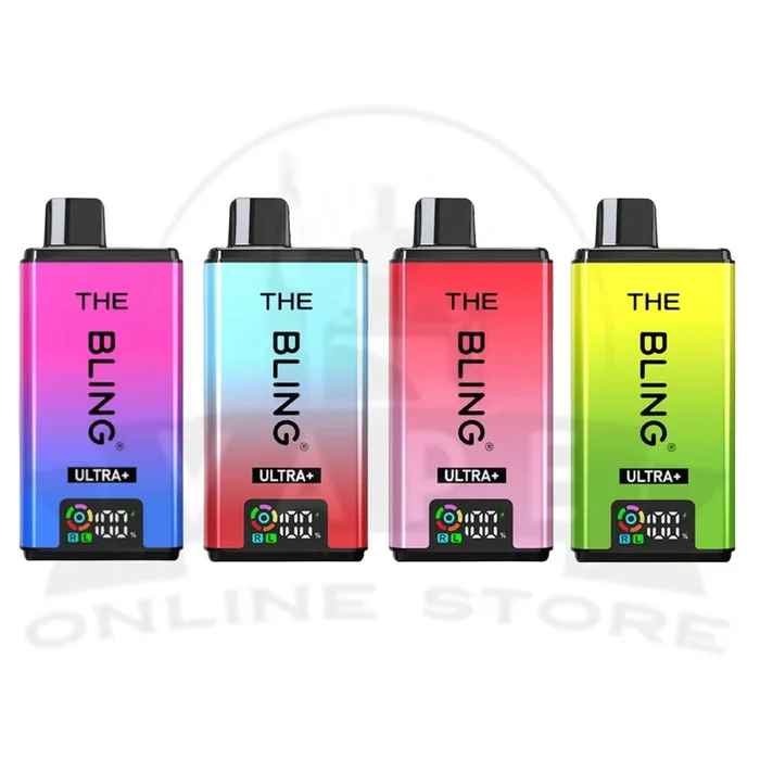 Box Of 10 The Bling Ultra Plus 30K Puff