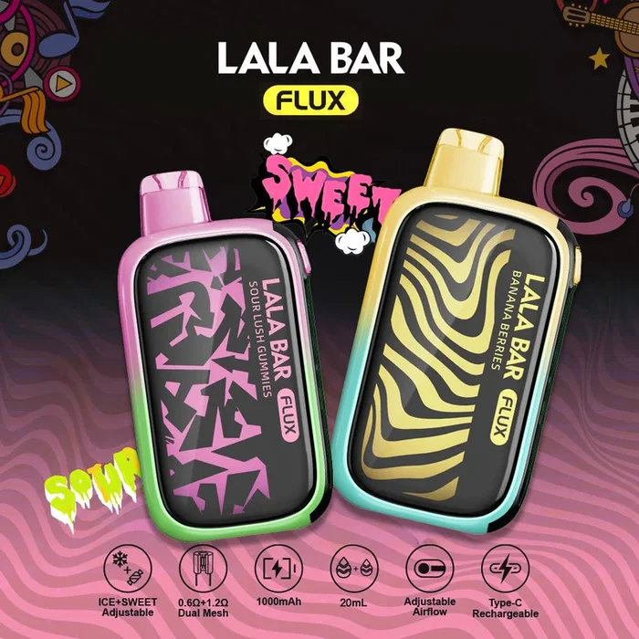 LALA BAR Flux 40K Disposable Device – 40,000 Puffs