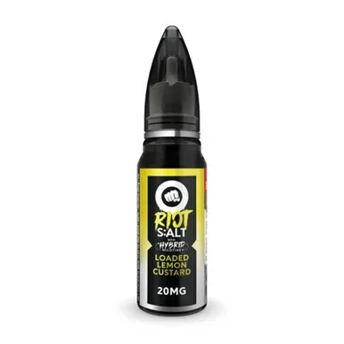 Loaded Lemon Custard by Riot Squad Salt E-Liquid