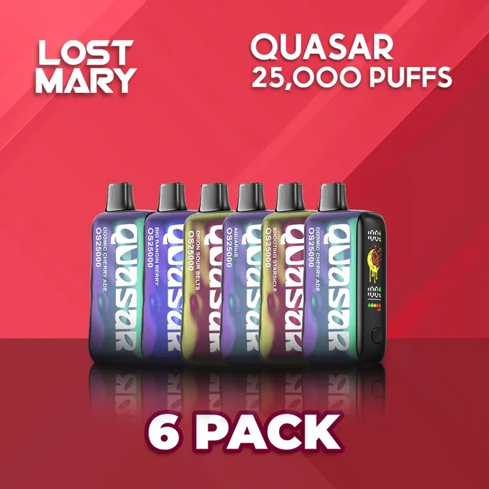 Lost Mary Quasar OS25000 – 6 Pack