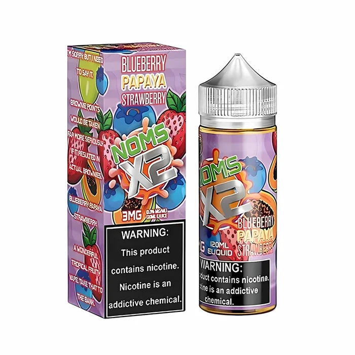 Nomenon Noms X2 Blueberry Papaya Strawberry 120ml