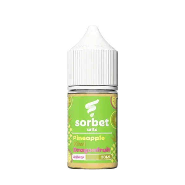 Sorbet Pop Sorbet Pop Salt 30ml Iced Pineapple Kiwi Dragon Fruit 48mg