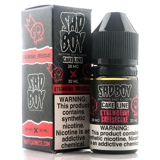 Strawberry Cheesecake Salt – Sadboy E-Juice