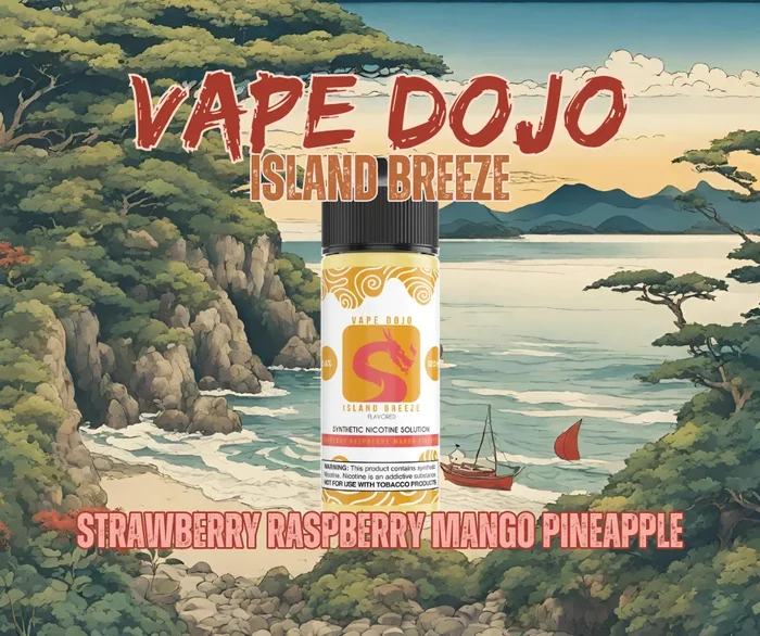 Vape Dojo – Island Breeze Flavored Synthetic Nicotine Solution