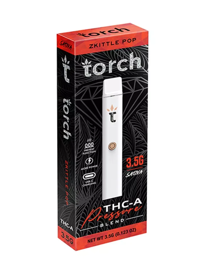 Zkittle Pop Torch THC-A Pressure Blend Disposable 3.5G